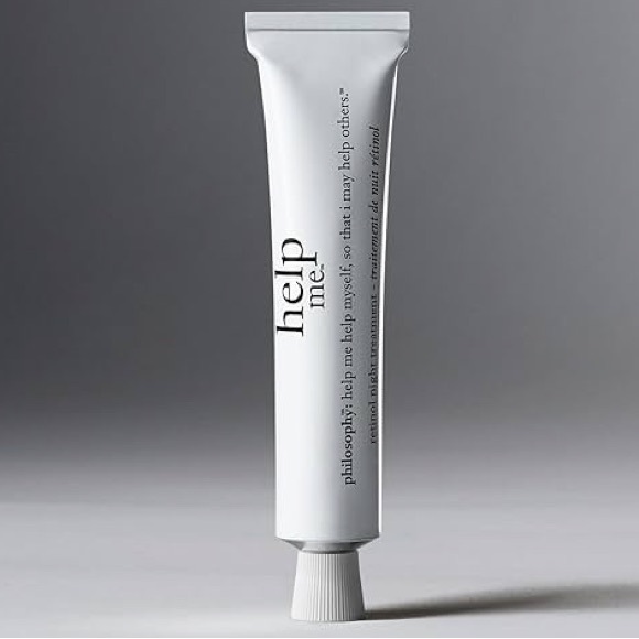 PHILOSOPHY HELP ME RETINOL NIGHT TREATMENT Full Size 1.05 Oz. NEW IN BOX!! - Picture 6 of 9